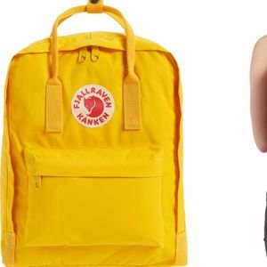 Fjallravenkaken yellow backpack
